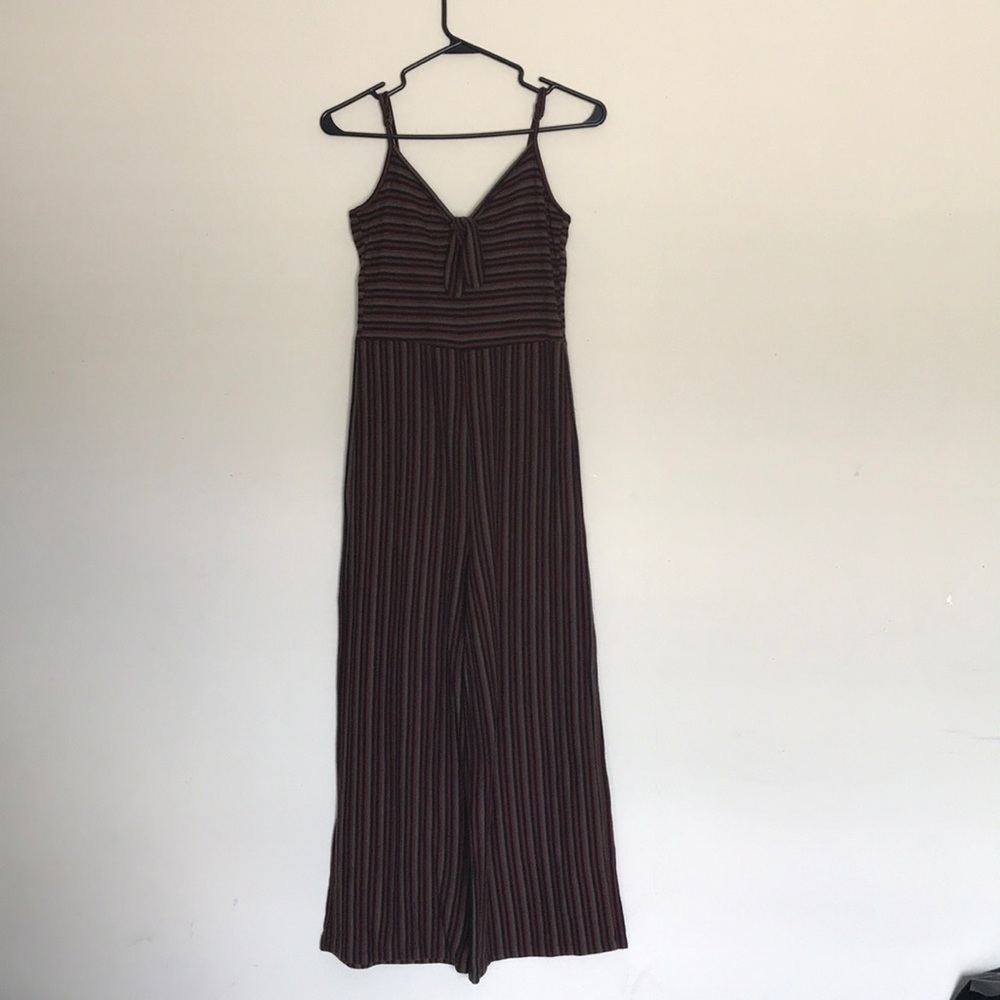 Striped jumpsuit